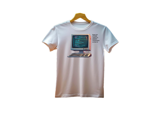 Error Line-Drop Soulder T-Shirt